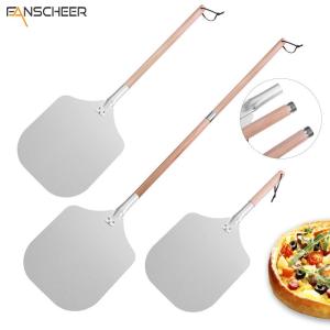 Removable Wooden Handle Pizza Peel with Holes