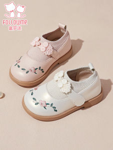 Princess Style Soft Bottom Breathable Girls Walk Shoes Spring Autumn New Chinese Style Follow Me Baby Shoes Infant Footwear