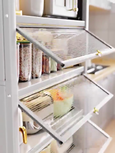 Lemari Dapur Rak Piring Serbaguna Rak Dapur Lemari Dapur Minimalis Lemari Piring Estetik