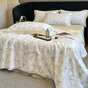 Summer Cooling Bedding Set Icy Silk