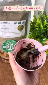 500g Bột Ngải Cứu Nguyên Chất Đức Thiện (Mịn Sạch Thơm) - Ngăn Ngừa Mun Giảm Thâm Làm Trắng Da Sáng Da Tái Tạo Làn Da