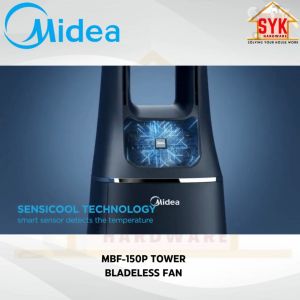 SYK Midea MBF-150P Bladeless Tower Fan Air Multiplier Purifier Electric Fan Kipas Tanpa Bilah Angin Kuat