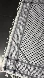 Khăn choàng đầu Ả Rập bốn mặt mới khăn vuông khăn choàng đầu chiến thuật trang trí ngoài trời cho người Hồi giáo