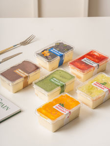 Tiramisu Soy Milk Mille Crepe Mousse Desserts Box