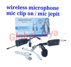wireless mic jepit MP 10 microphone clip on MP10 mic live streaming mic imam mic kamera microphone kancing mic kancing mic jepit baju