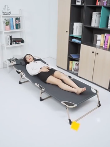 Portable Folding Bed Dorm Folding Bed Save Space Dorm Folding Bed Lunch Break Bed Office Adult Nap Bed