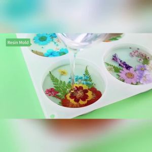 Bộ Nhựa Epoxy Trong Suốt 250ml/500ml Tỷ Lệ Pha Trộn 1:1 Tự Cân Bằng Không Bọt Khí Keo AB Dùng Làm Trang Sức Tự Làm Thủ Công Đúc Khuôn