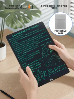 PBJ | Thin Line Rechargeable Erasable LCD Writing Board 12 inches