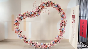 จัดส่งจากกรุงเทพฯ Balloon Arch Heart-shaped Background Stand Weddingproposal&Rural Wedding Decoration Iron Props（สไตล์ใหม่งานแต่งงานชั้นวางเหล็กดัดชิ้นรูปหัวใจเวทีตกแต่งโค้งดอกไม้ยืนคู่มือถนนการจัดข้อเสนอจัดงานแต่งงานตกแต่งความรัก）