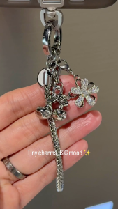 GALADO Clip On Charms (360 Rotating) Diamond Charms