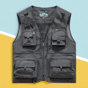 QUEYUSIHAI | Outdoor Multi-function Fishing Photography Vest