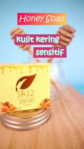 SR12 HONEY HERBAL SOAP / SABUN MUKA MADU HERBAL / SABUN KULIT WAJAH KERING BPOM MELEMBUTKAN DAN MELEMBAPKAN KULIT SENSITIF