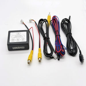 Mô-đun Chuyển Đổi Tín Hiệu Camera Gắn Trên Xe 12V Bộ Điều Khiển Chuyển Đổi Camera Hai Chiều Phía Trước Và Phía Sau Cho Xe Cộ