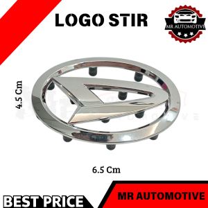 Logo Emblem Stir Daihatsu Xenia Ayla Sigra Terios Luxio Grandmax DLL Original