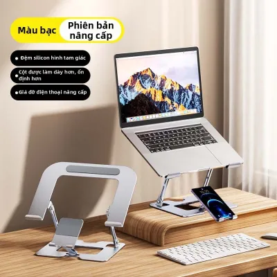 Carkoci | Giá Đỡ Laptop Điều Chỉnh Được Ergonomic Nhôm Tản Nhiệt Gấp Gọn
