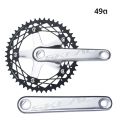 SKEACE จักรยาน Crankset 144BCD จักรยานเสือภูเขา Square Hole Crank อลูมิเนียมความเร็วสูง Crank Chainwheel 165 มม.49 T Crank ชุด. 