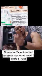 Glucosamine tiens atasi semua permasalahan sendisaraf dan otot capsule suplemen