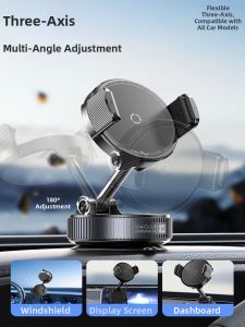 Multifunctional Extendable Rotating Dashboard Phone Holder