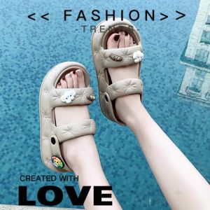 LHMonday Fashion รองเท้าแตะงานเสริมส้น รองเท้าแตะสวมคาด 2 สาย พร้อม ตัว กระชับสูง น้ำหอม 2 นิ้ว รูปลักษณ์สวยที่สุด