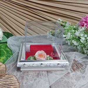 Kotak Frame Tempat Cincin untuk Mahar dan Seserahan Tunangan Lamaran dan Pernikahan - FCEKO