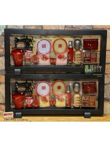 Mini Wedding Celebration 9 Pieces Simple Version And 15 Pieces Luxury Version Sewing Machine Toy Set for Home And Life Scenarios