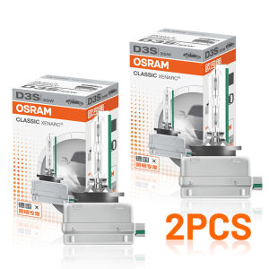 Osram | OSRAM Xenon HID CLASSIC D1S D2S D3S D4S Standard Lamps 66140 66240 66340 66440 CLC Original Car Head Light 4200K Warm White Pair