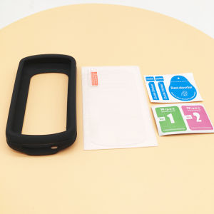 Garmin Edge 1040 Case with Tempered Glass Film New Silicone Case & Screen Protector for Garmin Edge 1040 Solar GPS Computer