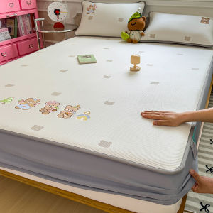Suxuan | Embroidered Cool Summer Mattress Pad Set