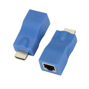 1080P HD 4K HDMI-compatible Extender RJ45 Ports Network 30M HDMI-compatible to RJ45 Over CAT5e / 6 UTP LAN Extender Cable