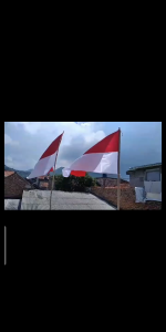 Bendera merah putih ukuran 120 PxL 110cmx65cm