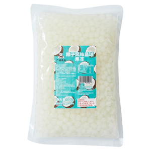 Coconut Flavor Ready-to-Use Boba Pearls 1kg