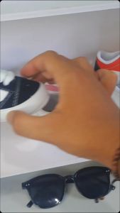 Sneakers Bayi Laki-laki Perempuan Usia 0-12 Bulan Vanss Combi Prewalker Sepatu HITAM Belajar Jalan-empreendedor