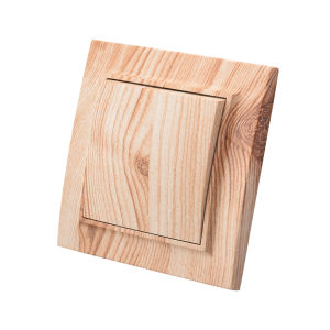 Wood Flame Retardant EU Standard With Ground 250V Wall Embedded Power Sockets Paint Plastic AC Electrical Outlets Classic Ground