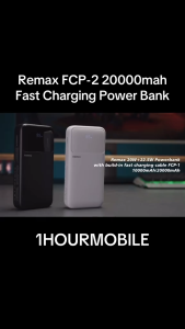 【3C Certified】Remax FCP-1 10000mAh Powerbank 22.5W Fast Charging Powerbank Remax FCP-2 20000mAh Powerbank 3C powerbank CCC powerbank