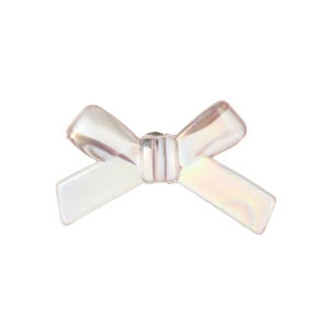 Pink Butterfly Knot Shoe Buckle Accessory Detachable Decorative Crocs Shoe Flower Buckle Carollis Shoe Accessories