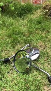 กระจกมองข้างสำหรับรุ่น FINO/FILANO/FIORE (ยามาฮ่า) 1คู่ สีชุบเลนส์ใส