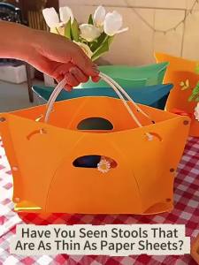 Ghế Xếp Đa Năng Di Động Nhẹ Bằng Nhựa Dùng Cho Cắm Trại Câu Cá Và Các Hoạt Động Ngoài Trời