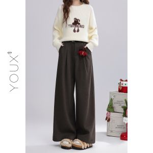 YOUXIANG | Quần Lót Nỉ Phong Cách Retro