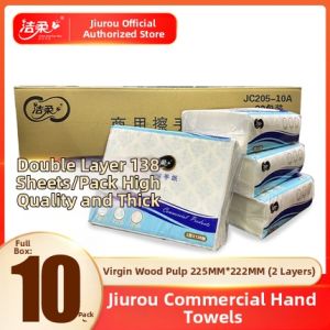 C&S | Double-layered Luxury Commercial Hand Towel Thick Tissue