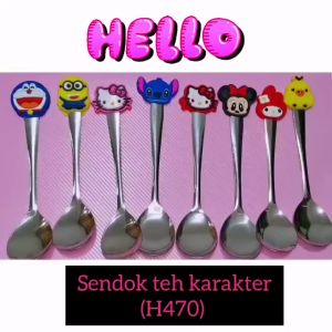 MYX Store Sendok Teh Karakter / Sendok Kecil Karakter / Sendok Kecil Lucu Imut / Tea Spoon Mini