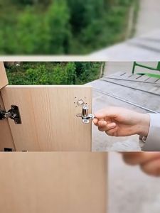 Kunci Laci HUBEN HL-105 Push Lock Kunci Tekan Kunci Tusuk Pintu kaca Geser