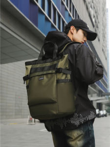 Balo Thể Thao Ngoài Trời Dung Tích Lớn Cho Nam Thời Trang Đa Năng Phong Cách Đường Phố Túi Đeo Vai Đôi Nylon Chống Thấm Nước
