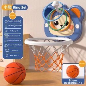 BABYSHOME | Quiet Indoor Kids Basketball Hoop Toy