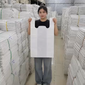 Túi Siêu Thị ngang 20cm đến 50cm 2 quai xách xếp hông bóng dẻo 1 kg đựng hàng