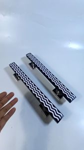 fullset lock body kunci dan 4 buah gagang tarikan handle panjang 33cm 45cm dna 60cm untuk pintu depan daun pintu 2 model kupu tarung