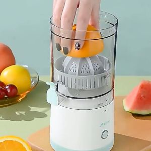 Máy ép củ quả vắt cam đa năng thông minh sử dụng pin sạc tiện dụng