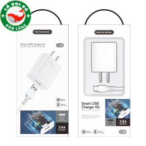 Bộ Sạc Củ Sạc SENDEM C68 5W Chính Hãng Giá Rẻ Phù Hợp Cho Máy 6/7/8/X