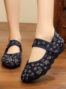 BUJINXUAN | Comfortable Soft Sole Elderly Women Beijing Cloth Shoes