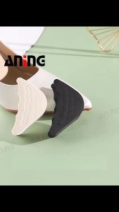 2 คู่ผู้หญิงรองเท้าส้นสูงครึ่งเท้าด้านหน้าแทรกนิ้ว เท้าเสียบเบาะ บรรเทาอาการปวดป้องกัน