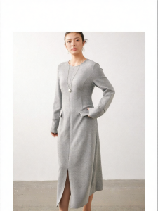 Glacial Mist Thermal Easy to Maintain Suitable for Daily Wear Dress